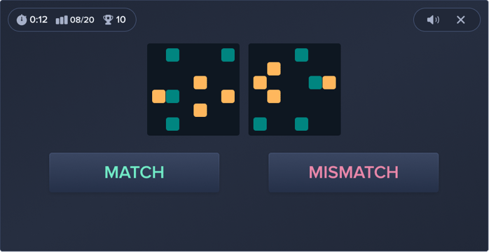 Creyos Rotations task