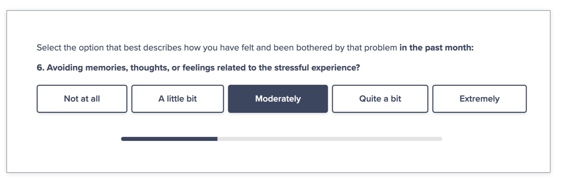 What is the PCL-5 Measure for Post-Traumatic Stress?