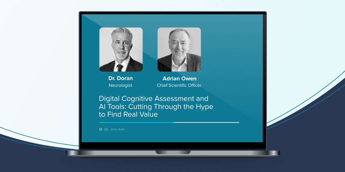Digital Cognitive Assessment and AI Tools
